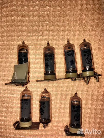 Газоразрядные индикаторные лампы ин-19