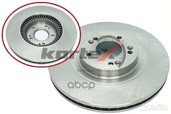 Диск торм. hyundai genesis 14- R18 4WD перед. в