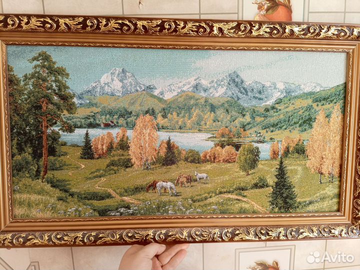 Картина гобелен