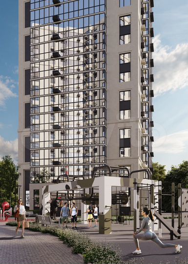 1-к. квартира, 30,4 м², 14/19 эт.