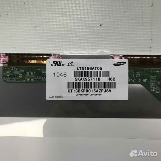 Матрица 15,6 для HP G62-450ER