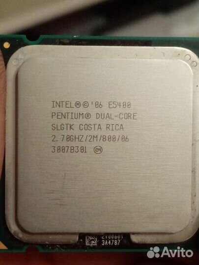 Процессоры Intel dual core 775 сокет