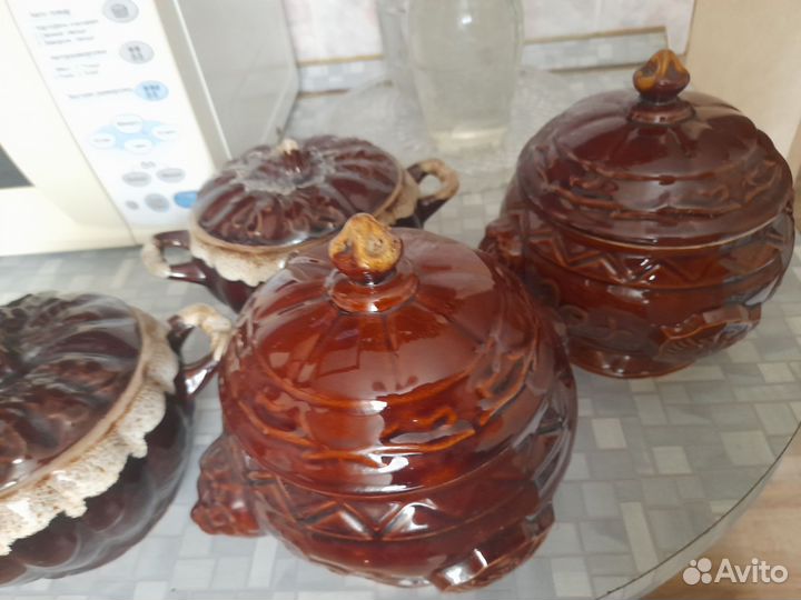 Керамические горшки для запекания