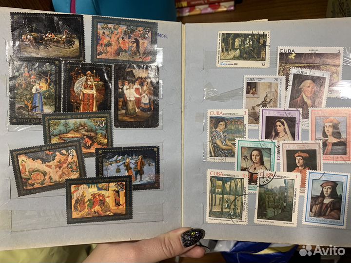 Альбом с марками СССР