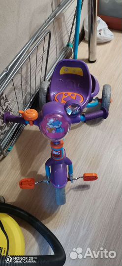 Детский трехколесный велосипед