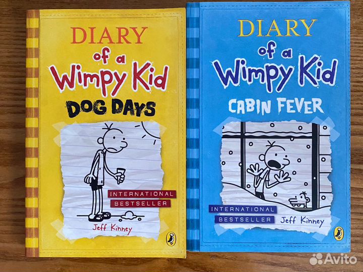 Комикс на англйиском Diary of a Wimpy Kid