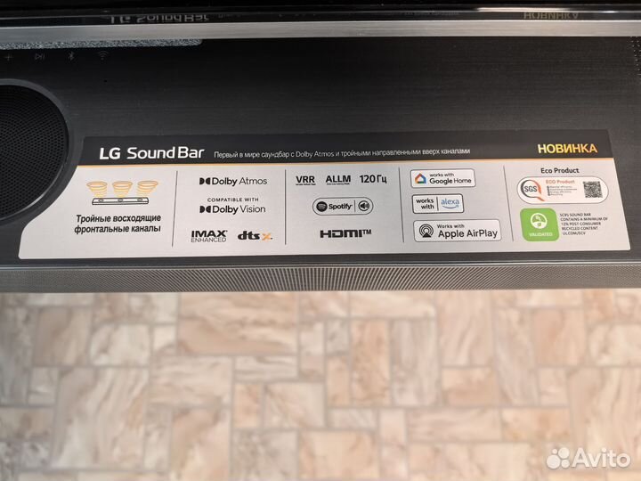 Саундбар lg sc9s