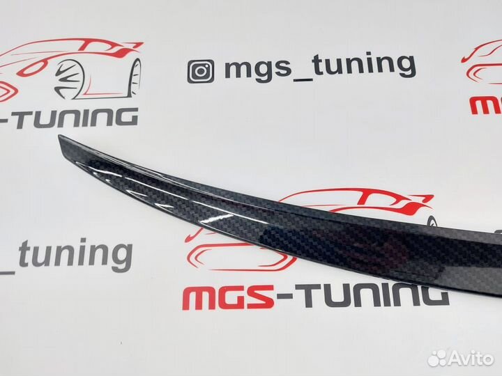 Спойлер Audi A5 17-н.в. sportback под карбон