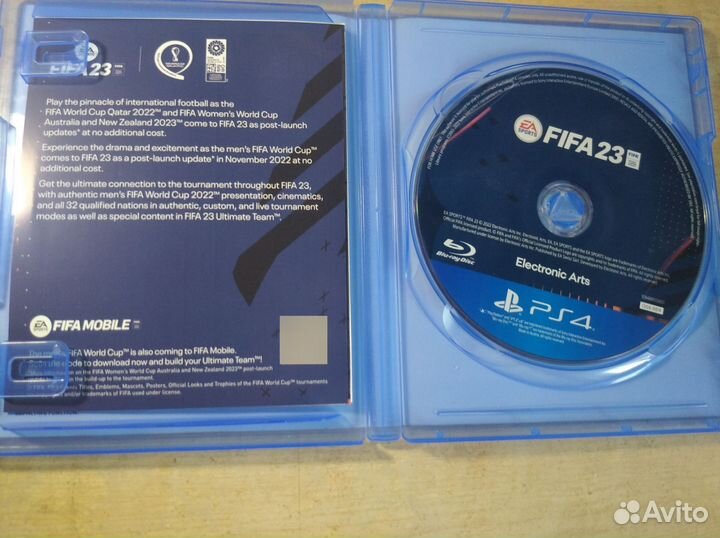 Fifa 23 ps4 диск на русском