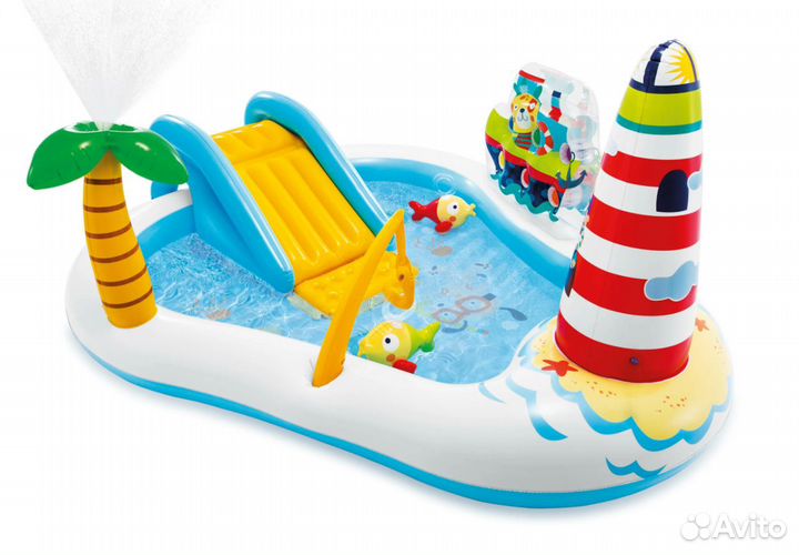 Надувной бассейн Intex 