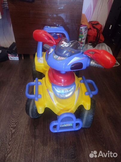 Детский квадроцикл, электромобиль бу