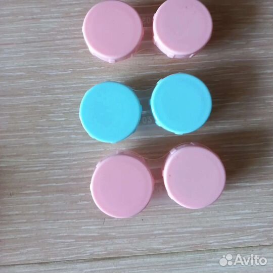 Контейнер для линз,раствор для линз, наборы