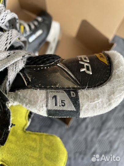 Хоккейные коньки bauer 3s supreme, 1.5d