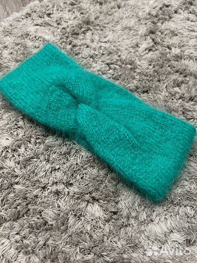 Вязанные повязки на голову