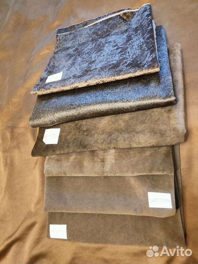 Ткань мебельная велюр, рогожка, флок