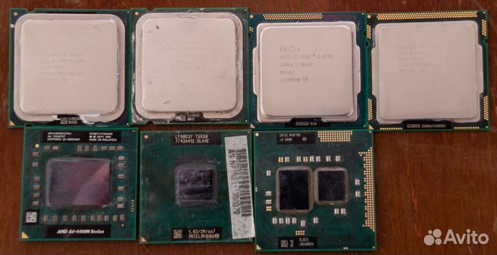 Процессоры разные