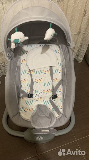 Шезлонг детский электрический