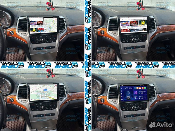 Магнитола S1 Grand Cherokee WK2 32GB