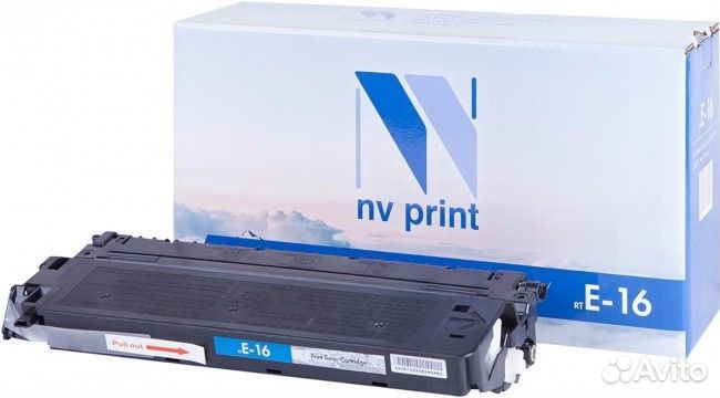 Картридж NV-Print E-16 черный (black) 2000 стр. дл