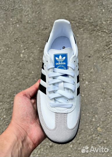 Adidas Samba OG Cloud White Core Black. Оригинал