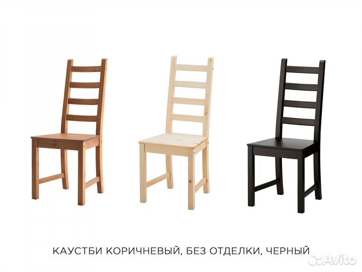 Стулья и табуреты IKEA. Табурет деревянный одвар Арт. KEK