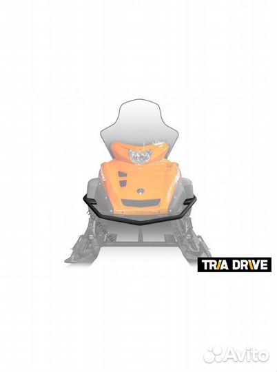 Бампер передний для снегохода yamaha VK540 (III-V)