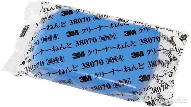 Абразивная синяя глина 3м