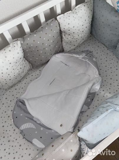 Конверт на выписку демисезонный с прорезями