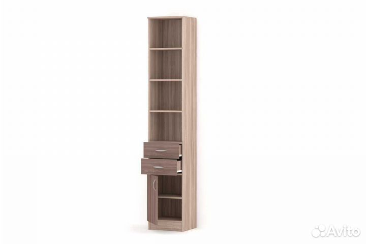 Стеллаж (1 дверь, 2 ящика) к прихожей 