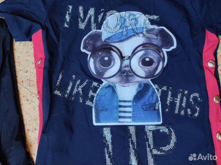 Вещи пакетом на девочку 128-134