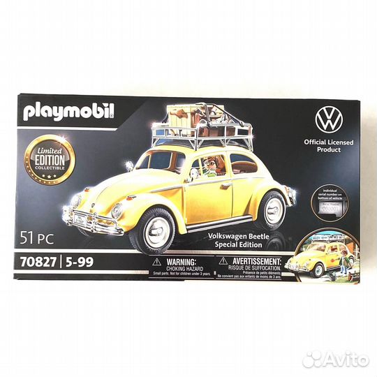 Набор Playmobil Volkswagen Beetle Special Edition