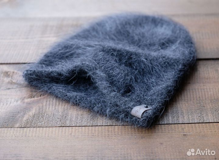 Шапка бини из ангоры Casagrande