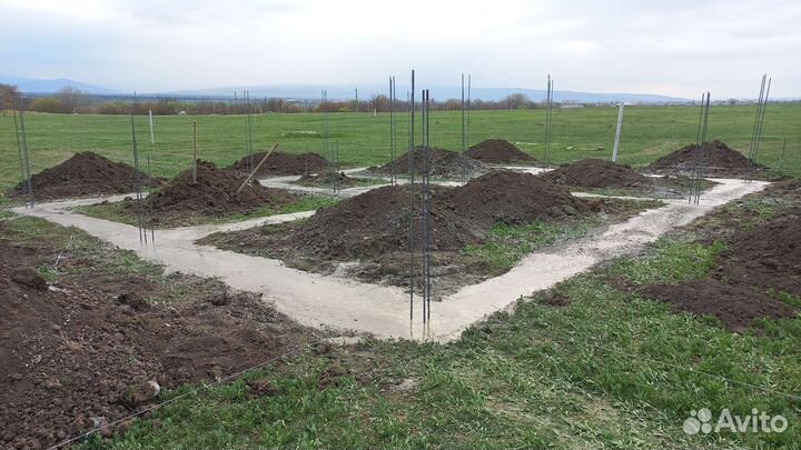 Заливаем фундамент