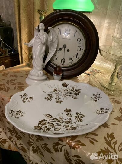 Блюдо фаянс Кузнецов