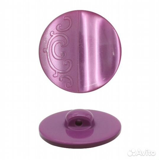 Пуговица в тубе костюмная с узором на ножке, 6005