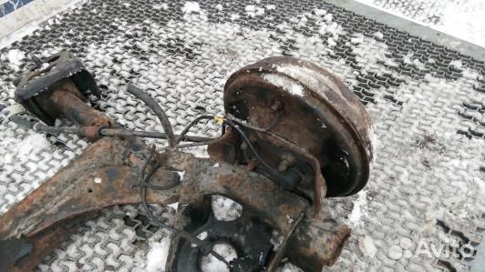 Балка задняя chevrolet aveo 1 (GDN07LQ01)