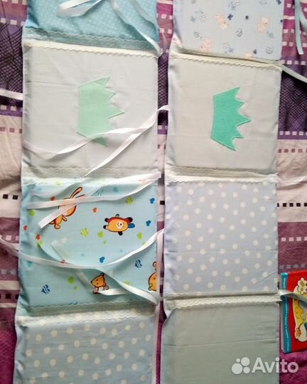 Новый мягкий бортик для маленького принца