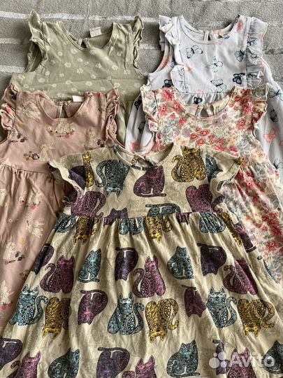 Платье для девочки hm 92 98