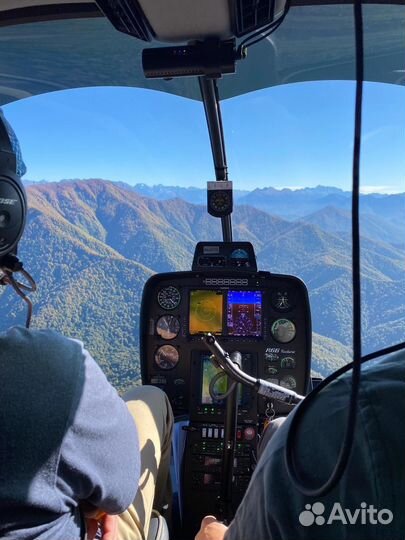 Полет на вертолете