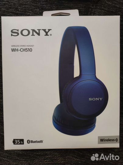 Беспроводные наушники sony wh ch510