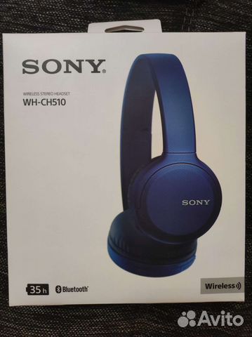 Беспроводные наушники sony wh ch510