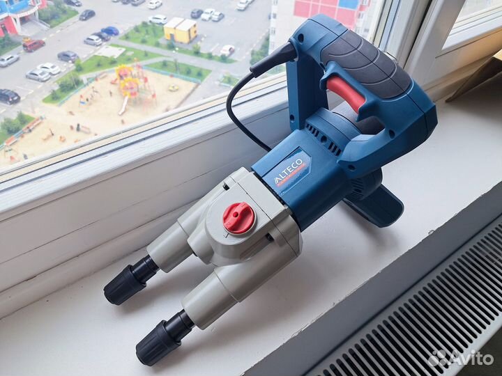 Миксер строительный двух венчиковый alteco MX 1400