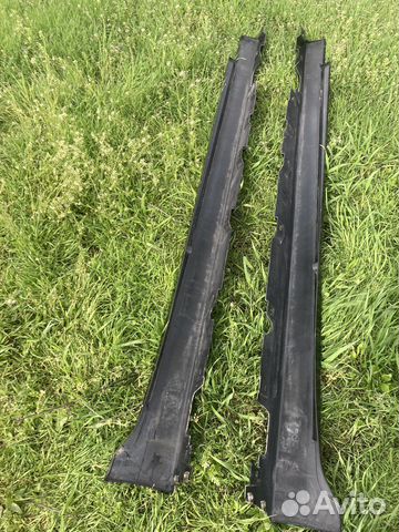 Накладки на пороги bmw f10 рестайлинг