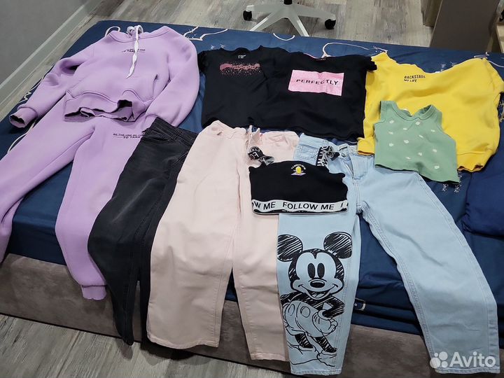 Джинсы для девочки 134