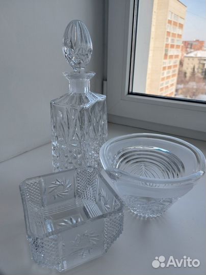 Хрустальная салатница