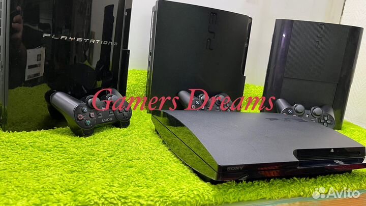 Sony ps3 Fat Slim Super Slim прошиты+игры Гарантия