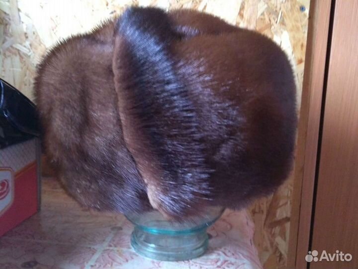 Шапка норковая 57-58 р