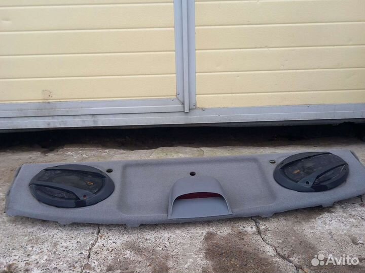 Hyundai accent- задняя полка