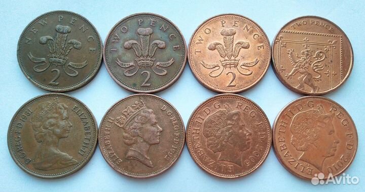 Великобритания/Англия (набор монет)