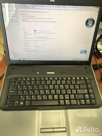 Ноутбук hp 530